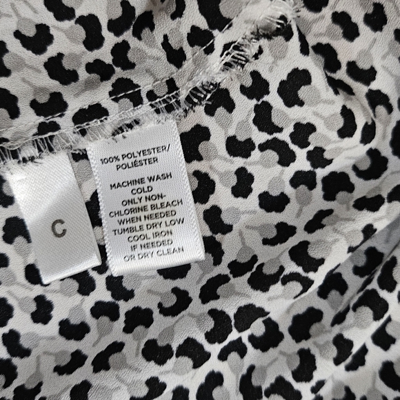 Loft leopard print shirt - Picture 4 of 7